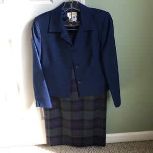 Vintage Talbots Skirt and Blazer Set